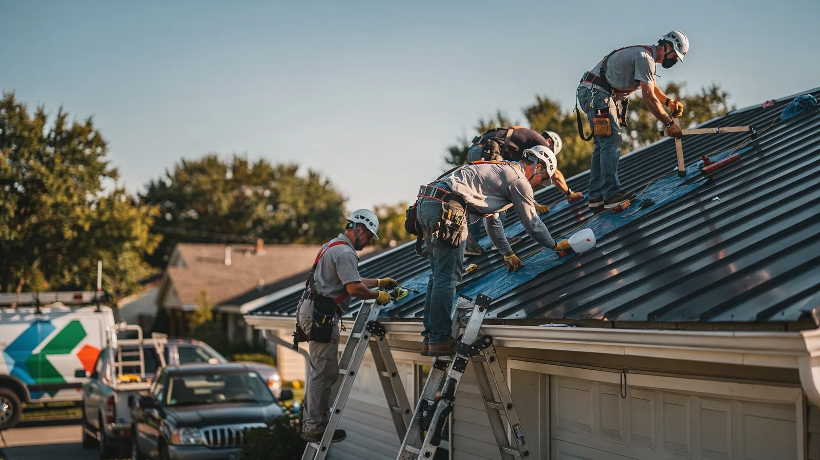 Metal Roof Installation in Campbellsburg, IN near me